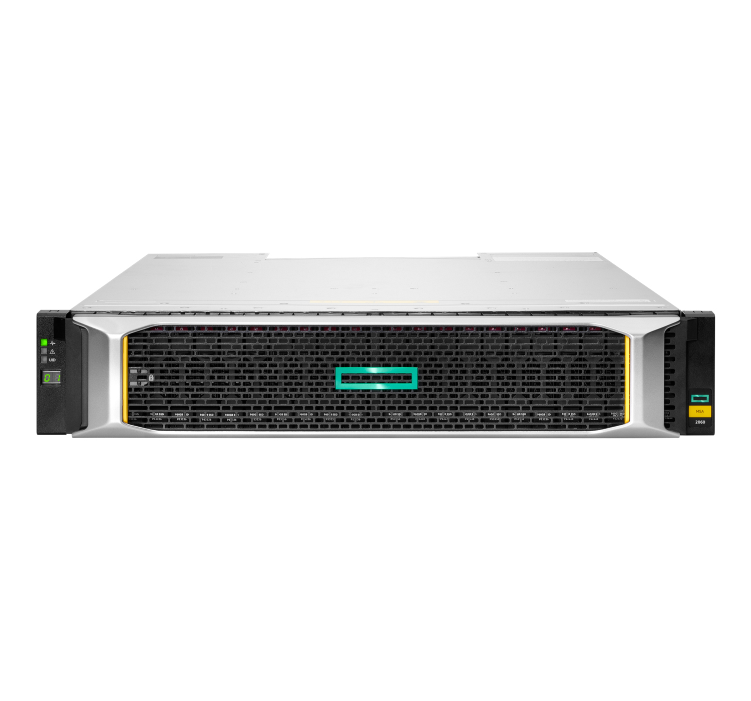 Servidor Hewlett Packard Enterprise Almacenamiento HPE MSA 2060 10GBASE-T iSCSI SFF